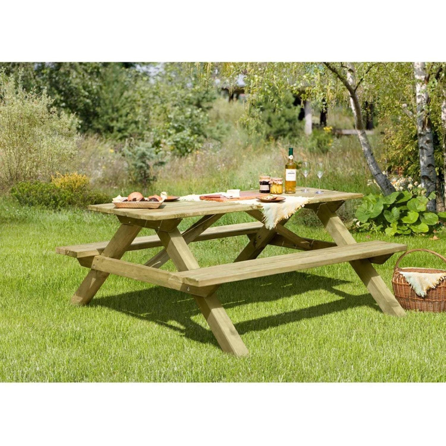 Gartenbank Mit Tisch Holz Tegernsee Gartenpirat