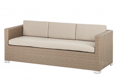 Gartenbank Ohne Lehne Rattan Kaminholzregal Polyrattan Inkl Sitzkissen