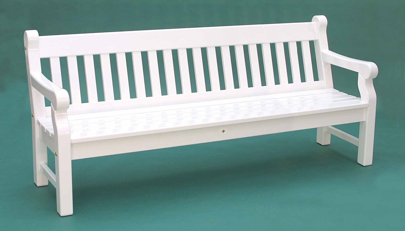 Gartenbank Weiß 4 Sitzer Windsor Holz Das Design Ist Stark Und Robust Beine Sind Durch Ihre Größe Nicht Unterstützt
