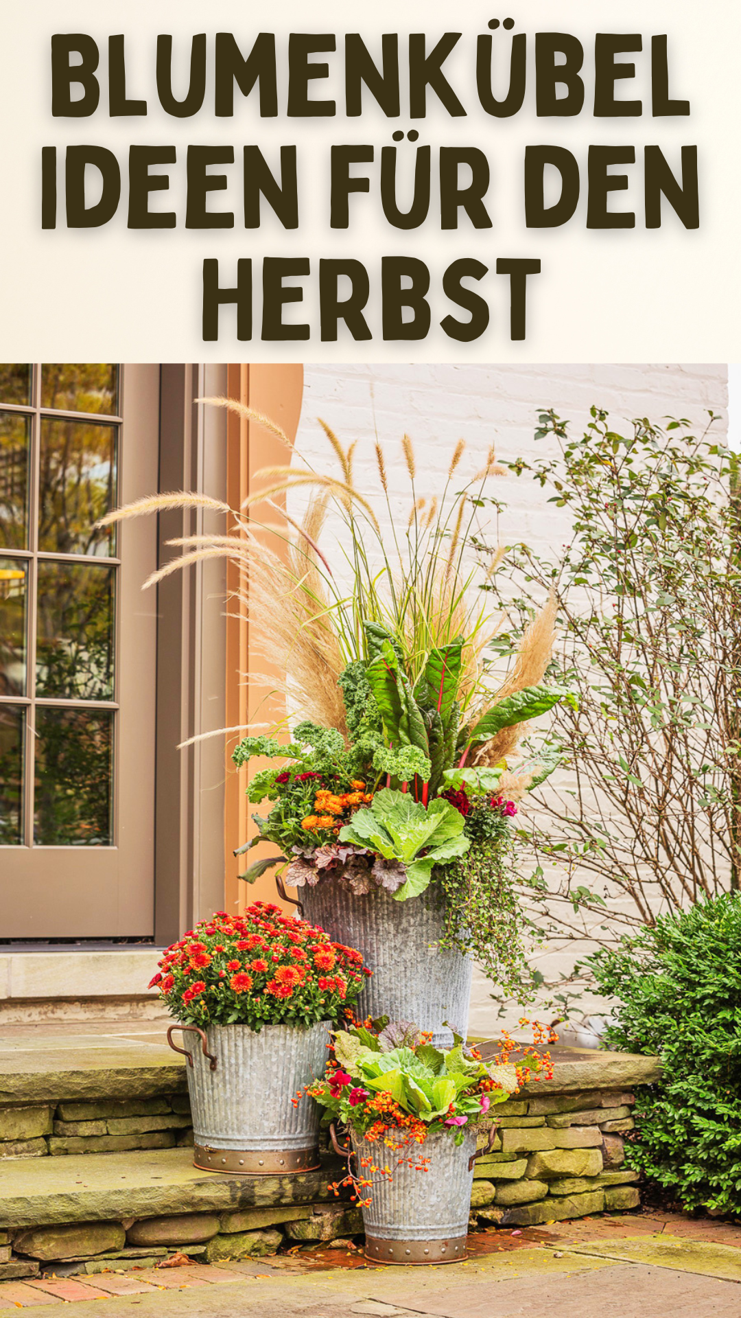 Blumenkübel Ideen für einen zauberhaften Herbst Blumenkübel Ideen für einen zauberhaften Herbst