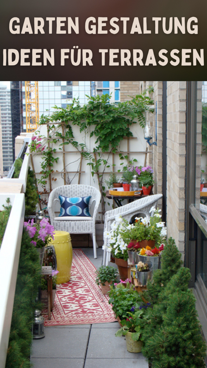 Garten gestaltung ideen für terrassen