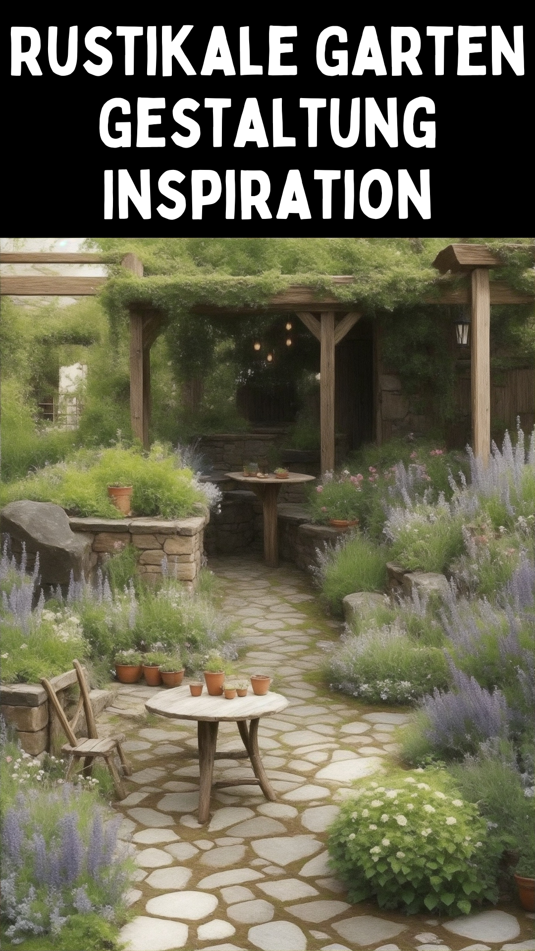 Rustikale Garten Gestaltung Inspiration: Ein Leitfaden für ein natürliches Paradies 🌿🌼