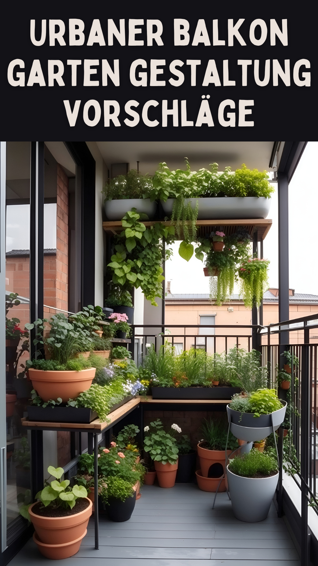 Urbaner Balkon Garten: Gestaltungsvorschläge für ein grünes Paradies 🌿