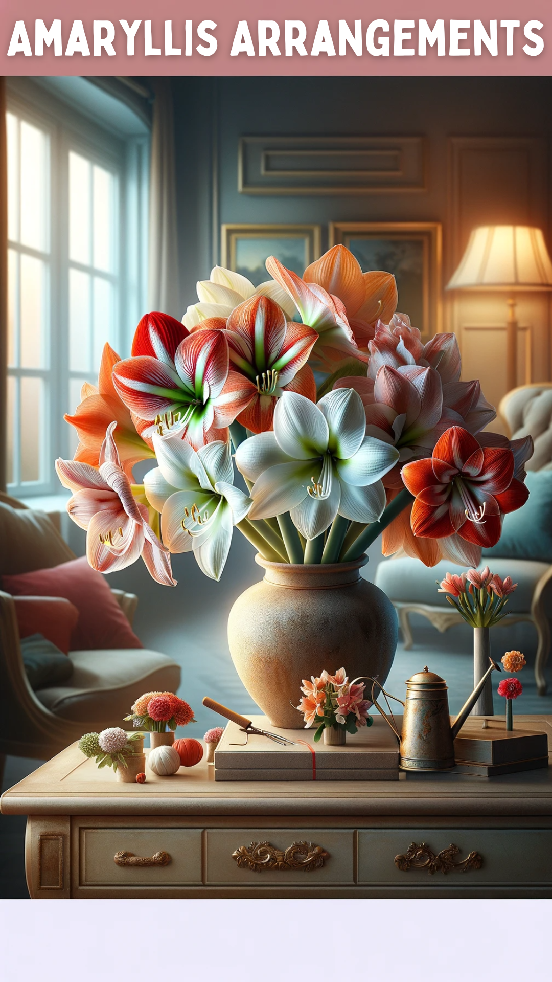 Amaryllis Arrangements – Die Geheimnisse, um Ihr Zuhause zu Verwandeln