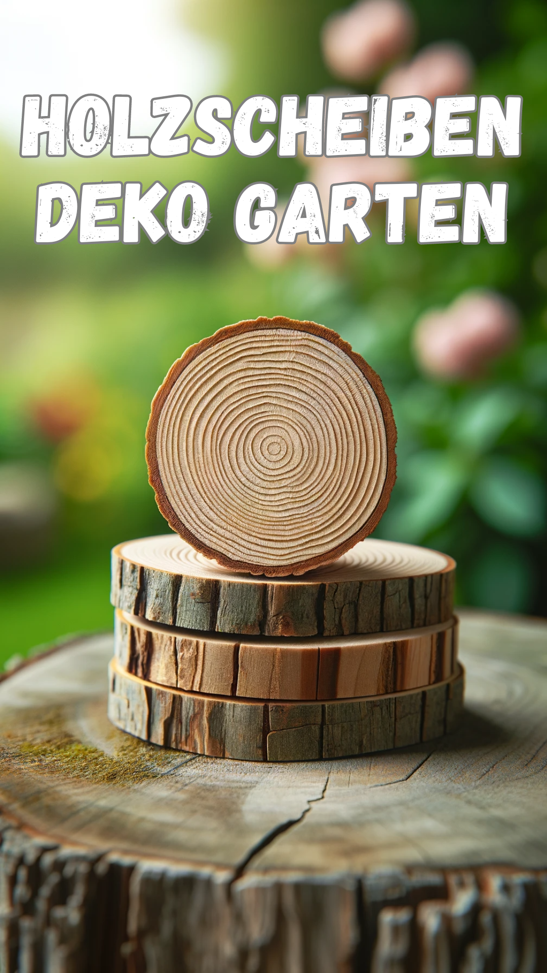 Holzscheiben Deko Garten: Alles, was Sie wissen müssen, um Ihren Garten zu verschönern! 🌳