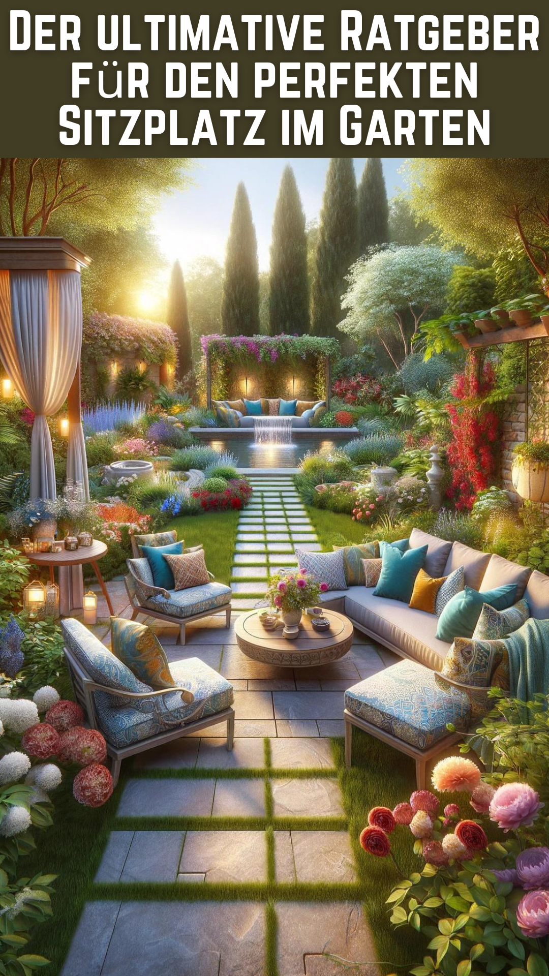 Der ultimative Ratgeber für den perfekten Sitzplatz im Garten – Ein Ort der Entspannung und des Genusses Der ultimative Ratgeber für den perfekten Sitzplatz im Garten – Ein Ort der Entspannung und des Genusses