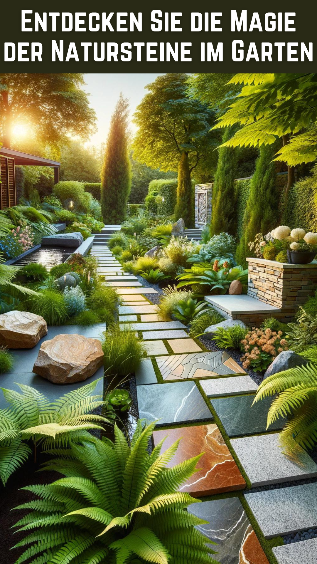 Entdecken Sie die Magie der Natursteine im Garten: Wie Sie Ihr Paradies Gestalten