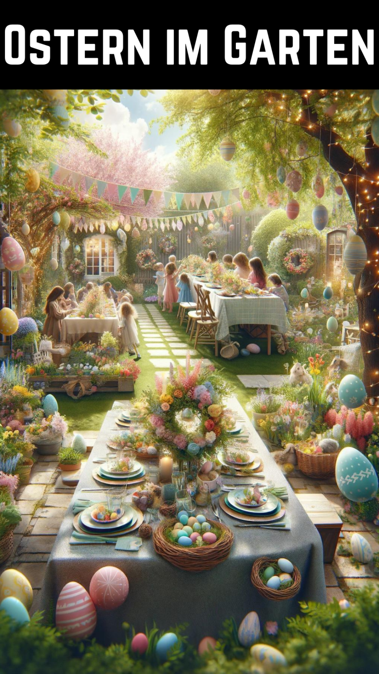 Ostern im Garten Entdecken Sie die besten Tipps und Ideen für ein