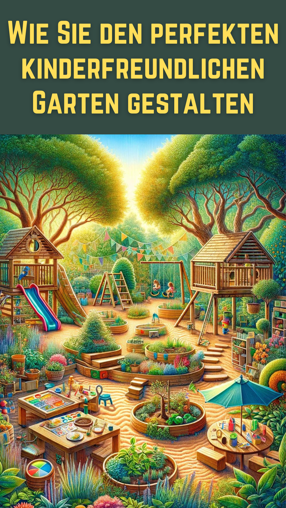Wie Sie den perfekten kinderfreundlichen Garten gestalten – Tipps und Ideen, die Eltern lieben werden