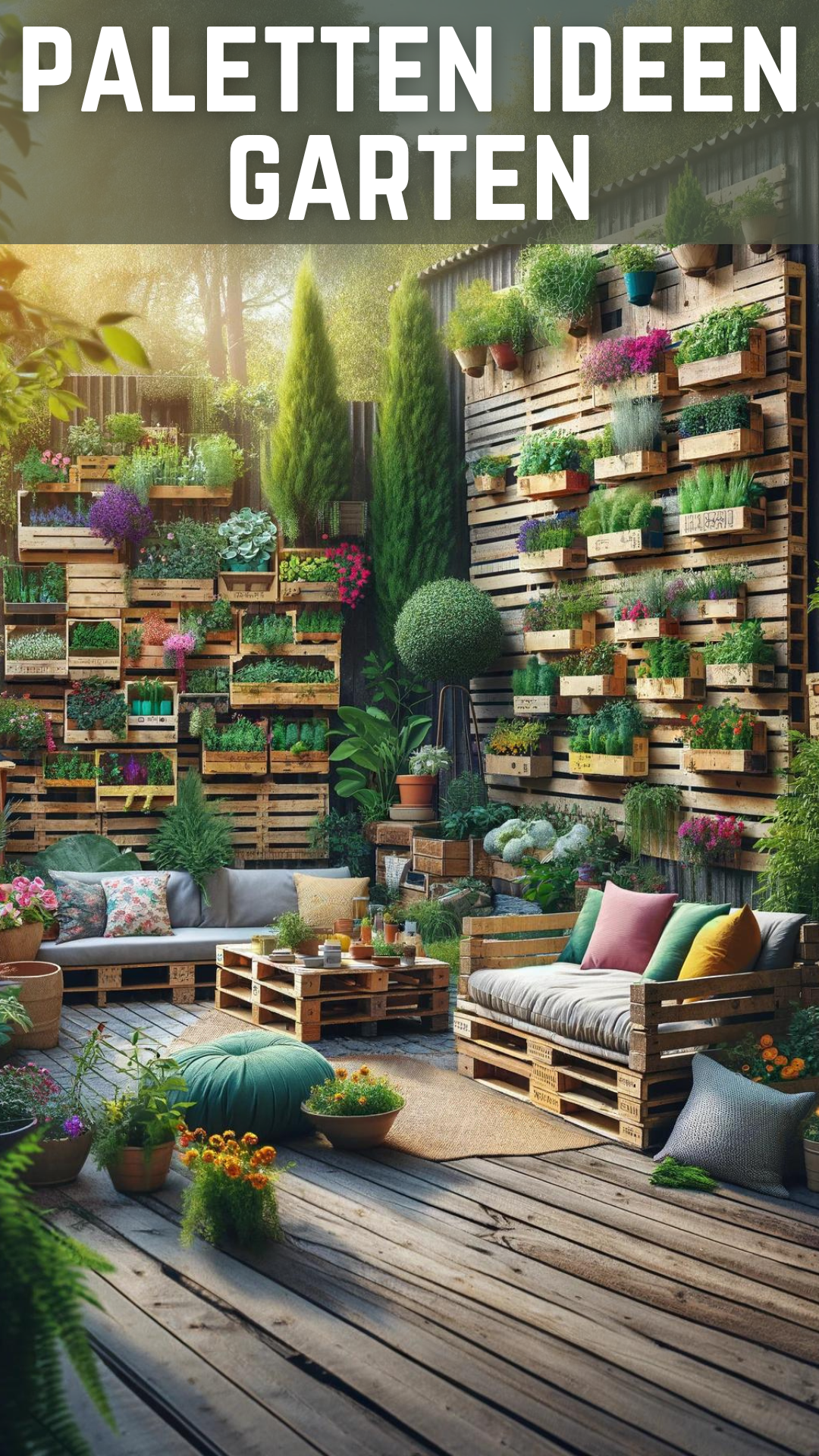 Kreative und Einfache Paletten Ideen für Ihren Garten – Verwandeln Sie Ihren Außenbereich!