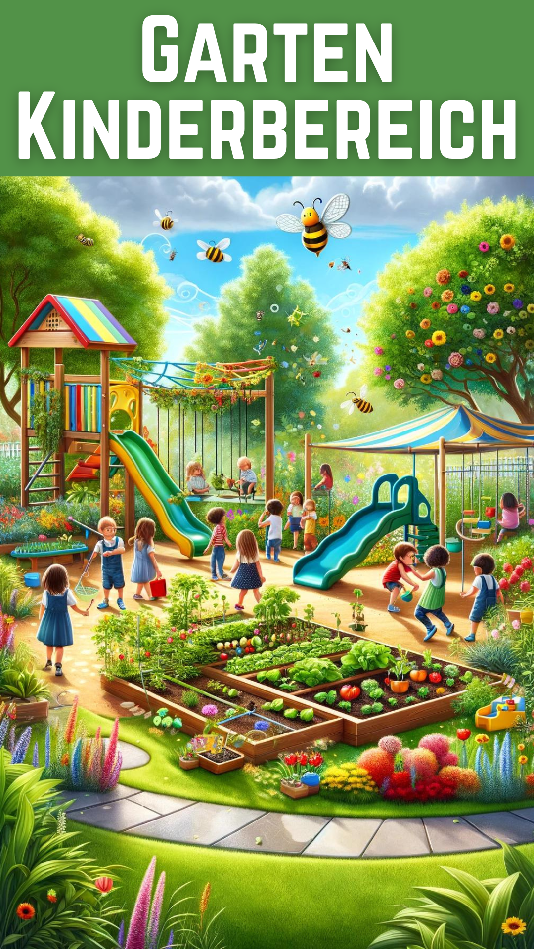 Garten Kinderbereich – So machen Sie Ihren Garten zum Paradies für Kinder