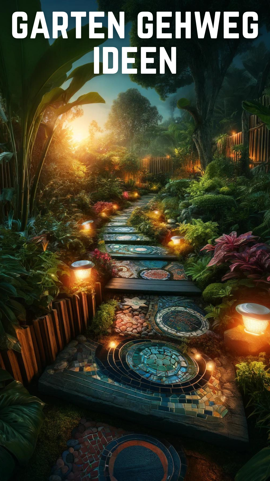Einzigartige Ideen für Gartenwege, die Ihren Außenbereich verzaubern