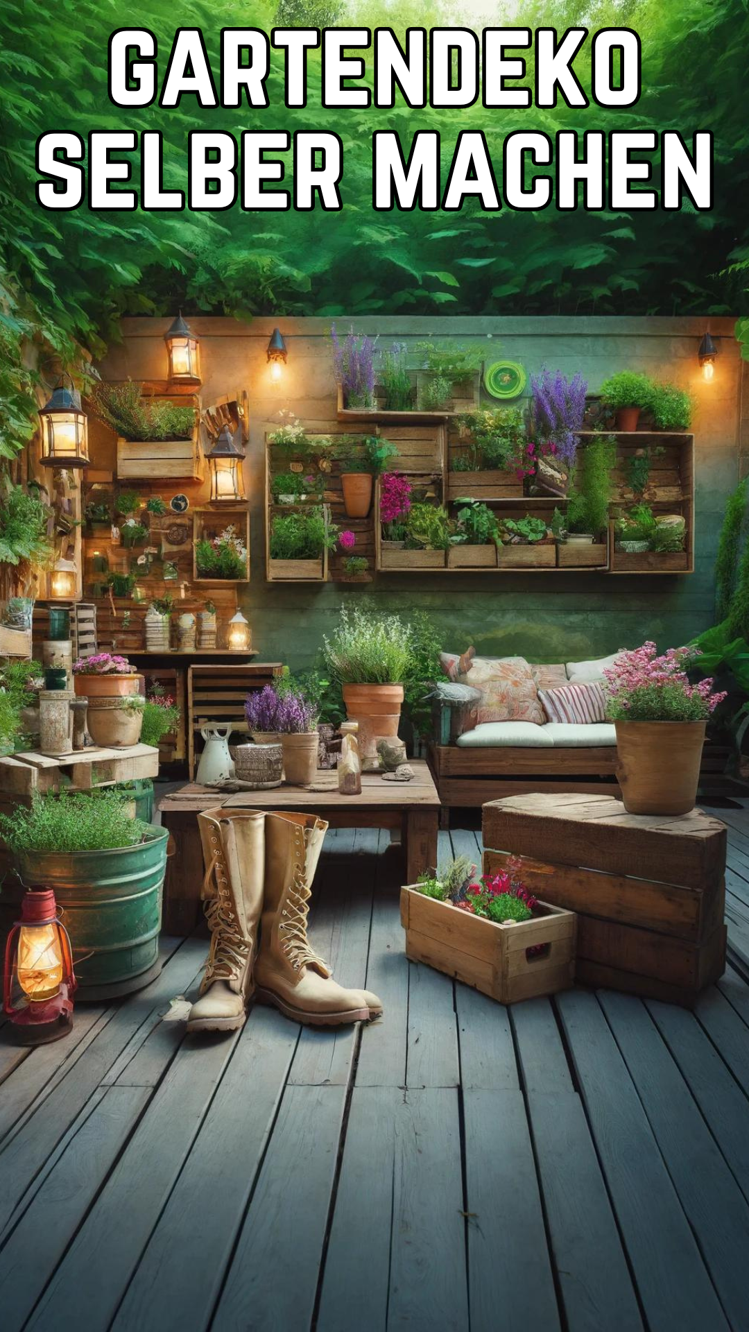 Einfache Tricks für Beeindruckende Gartendeko zum Selbermachen