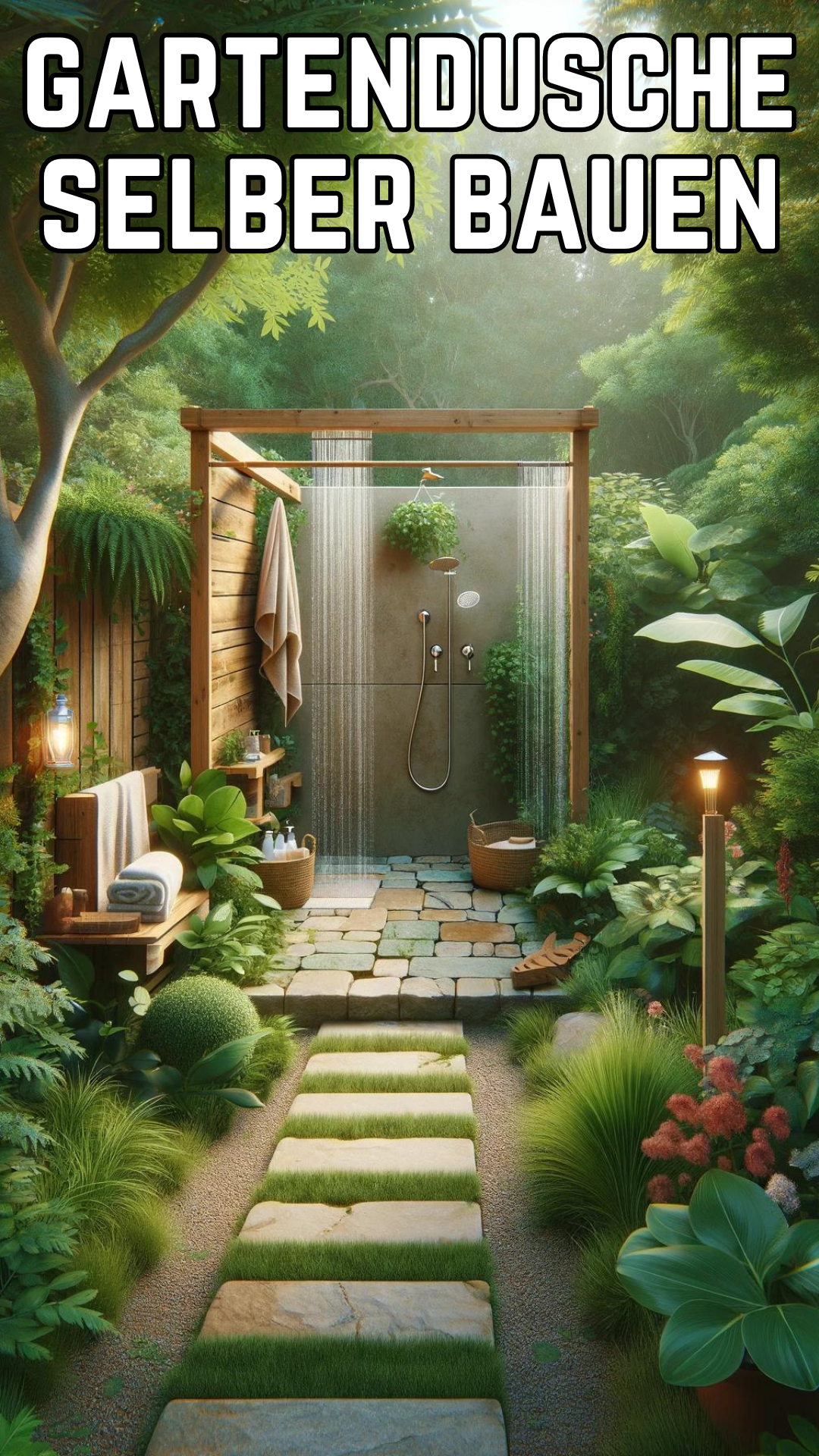Ultimativer Guide zum Bau einer DIY Gartendusche – So erfrischt du dich diesen Sommer!