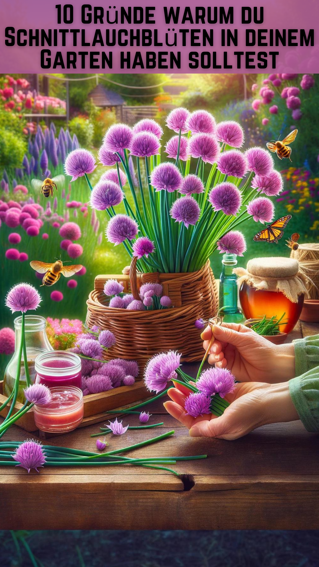 10 Gründe warum du Schnittlauchblüten in deinem Garten haben solltest 10 Gründe warum du Schnittlauchblüten in deinem Garten haben solltest