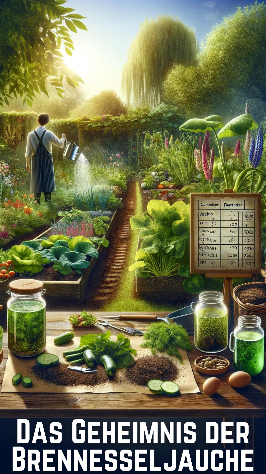 Das Geheimnis der Brennesseljauche: Wie Sie Ihren Garten auf natürliche Weise aufblühen lassen