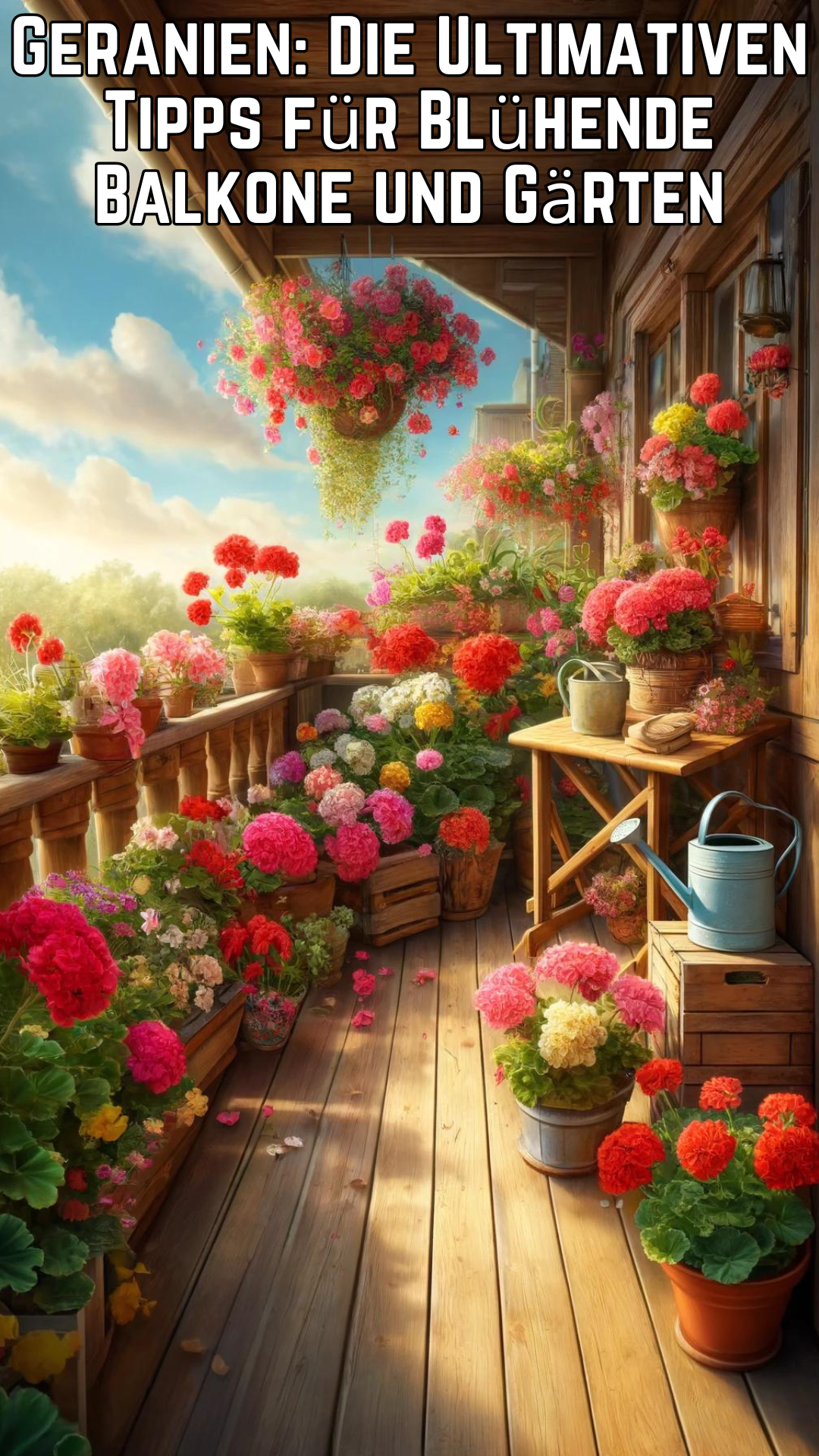 🌸 Geranien: Die Ultimativen Tipps für Blühende Balkone und Gärten 🌸 Geranien: Die Ultimativen Tipps für Blühende Balkone und Gärten