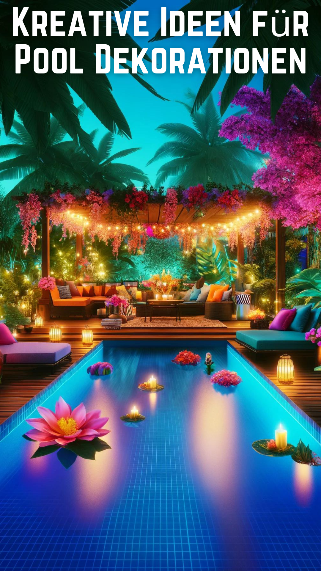 Kreative Ideen für Pool Dekorationen, die Ihren Sommer verwandeln