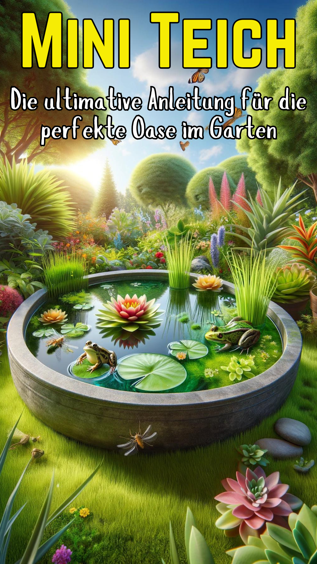 Mini Teich: Die ultimative Anleitung für die perfekte Oase im Garten 🌿 Mini Teich: Die ultimative Anleitung für die perfekte Oase im Garten 🌿