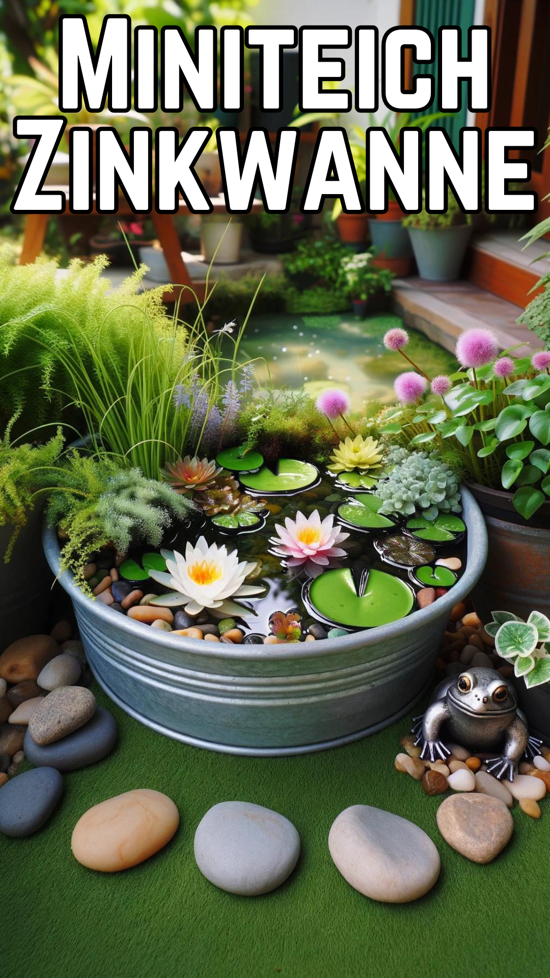 Miniteich Zinkwanne: So Verwandelst Du Deinen Garten in ein Paradies Miniteich Zinkwanne: So Verwandelst Du Deinen Garten in ein Paradies