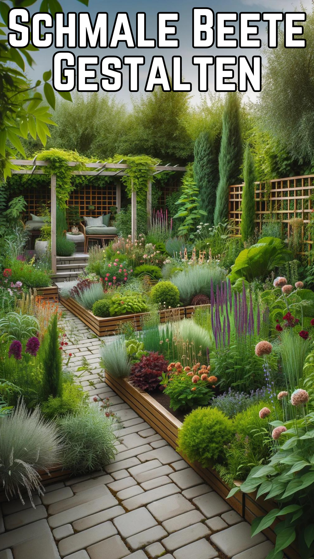 Schmale Beete Gestalten: Geheimnisse Für Einen Atemberaubenden Garten Schmale Beete Gestalten: Geheimnisse Für Einen Atemberaubenden Garten
