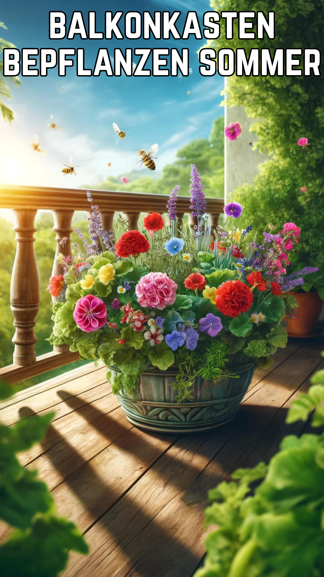 Balkonkasten bepflanzen im Sommer – 🌼 Tipps und Tricks für blühende Kästen!