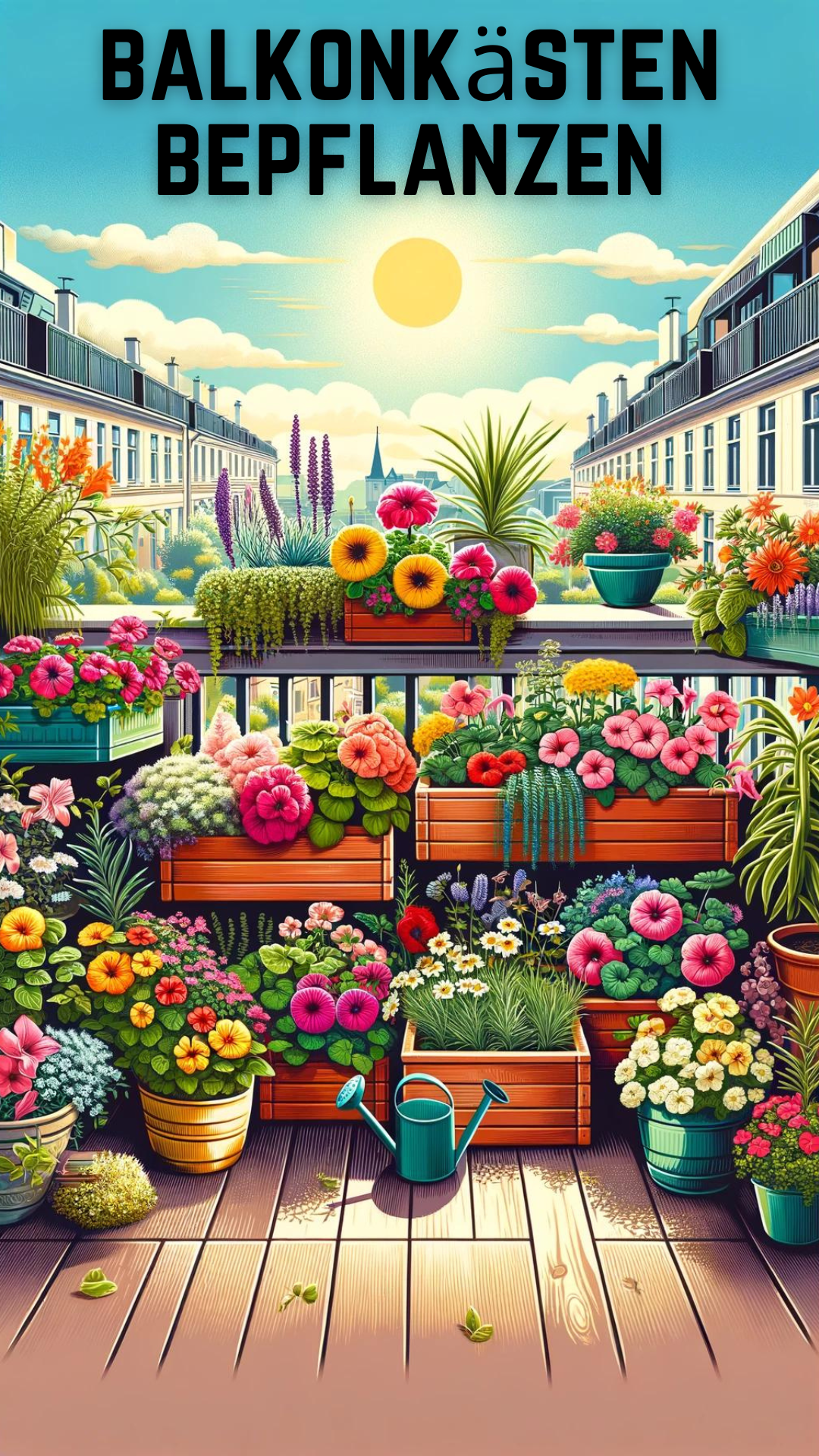 Balkonkästen Bepflanzen: Tipps und Tricks für eine Bunte und Üppige Blütenpracht