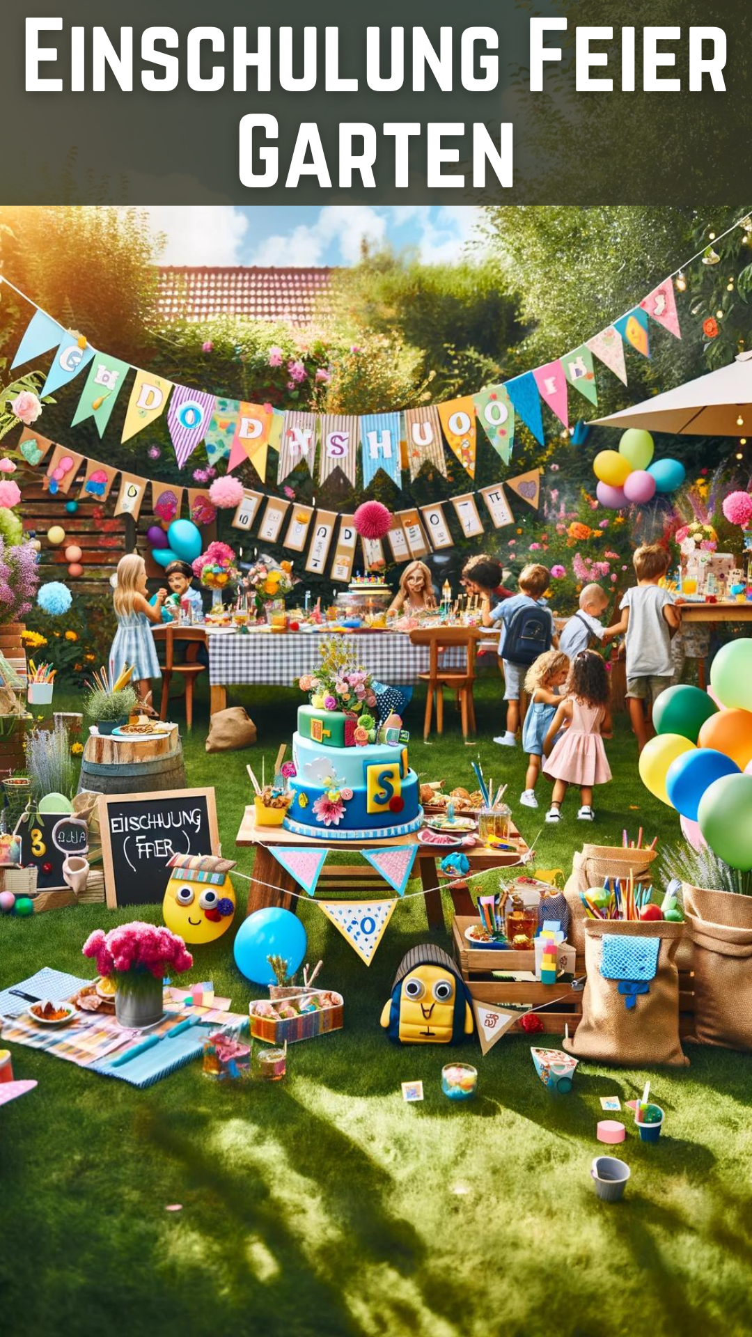 Einschulung Feier Garten: Die perfekte Gartenparty für den Schulstart