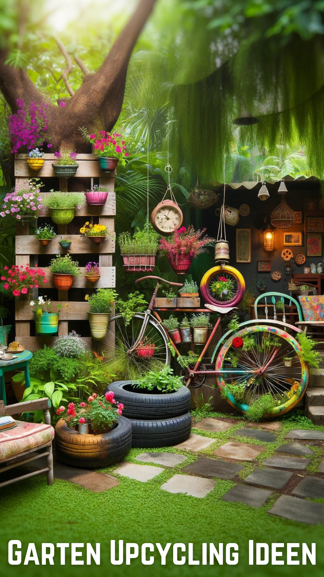 Garten Upcycling Ideen: Verwandeln Sie Ihren Garten in ein Nachhaltiges Paradies Garten Upcycling Ideen: Verwandeln Sie Ihren Garten in ein Nachhaltiges Paradies
