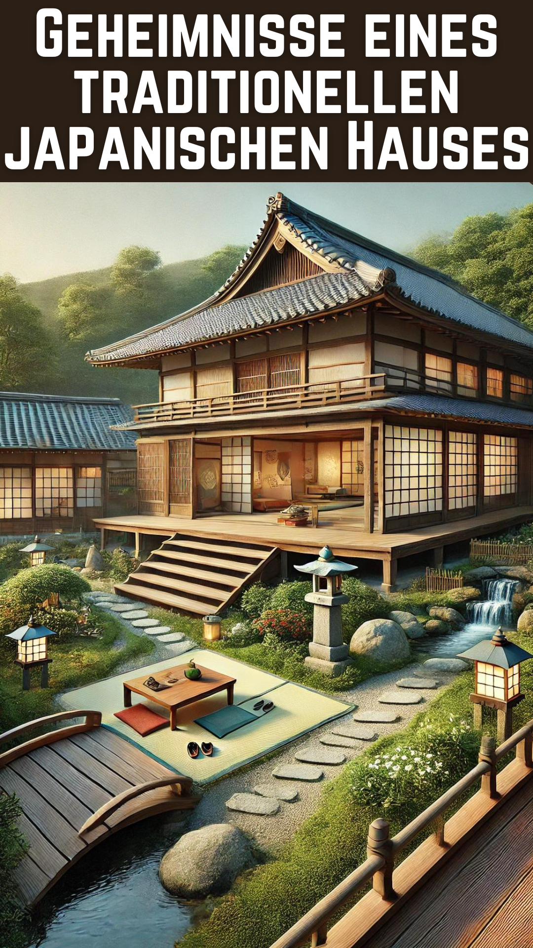 Geheimnisse eines traditionellen japanischen Hauses Geheimnisse eines traditionellen japanischen Hauses