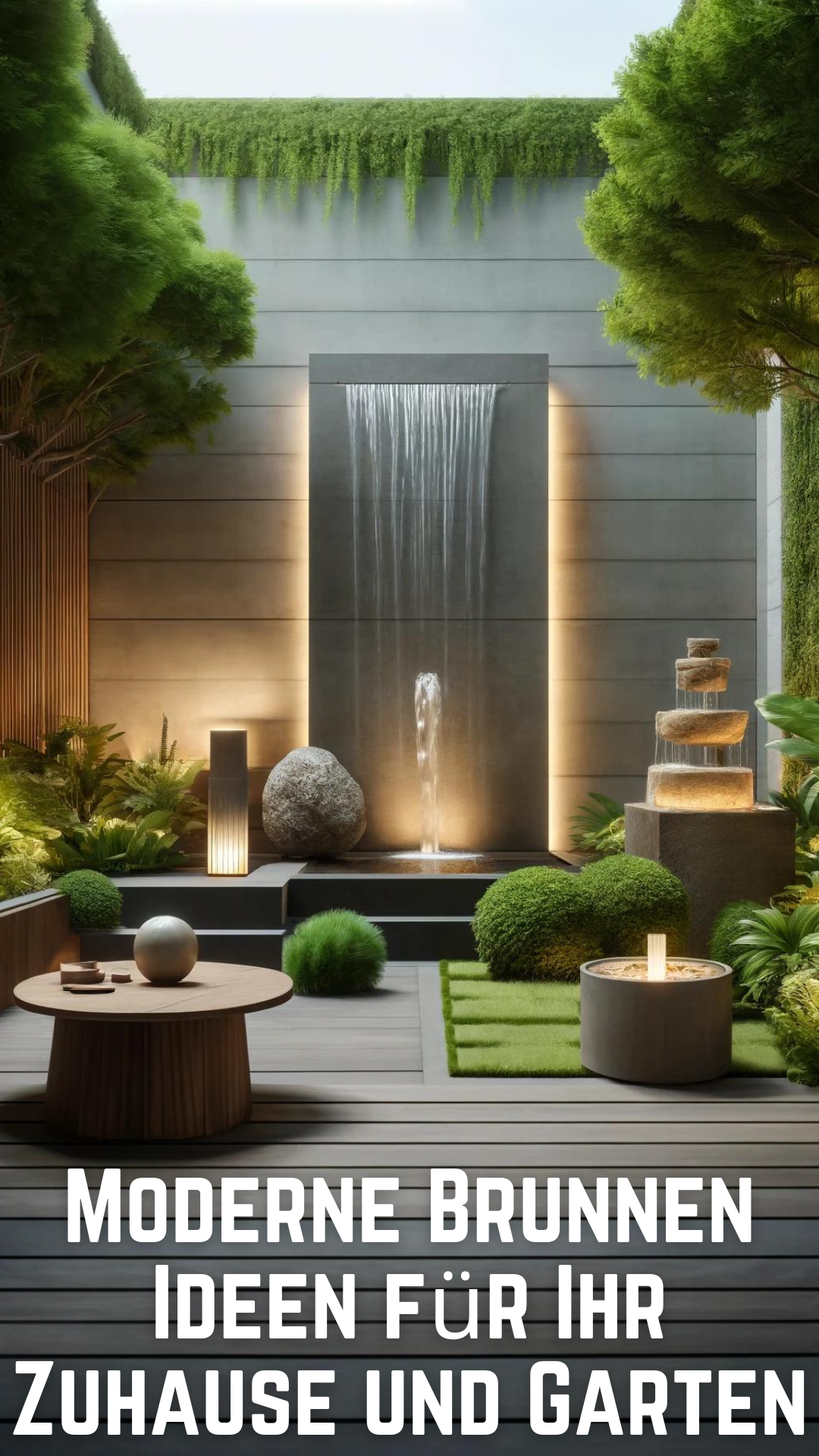 Moderne Brunnen Ideen für Ihr Zuhause und Garten Moderne Brunnen Ideen für Ihr Zuhause und Garten