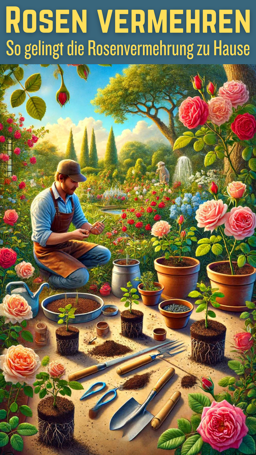 Fabelhafte Wie Vermehre Ich Rosen Bild