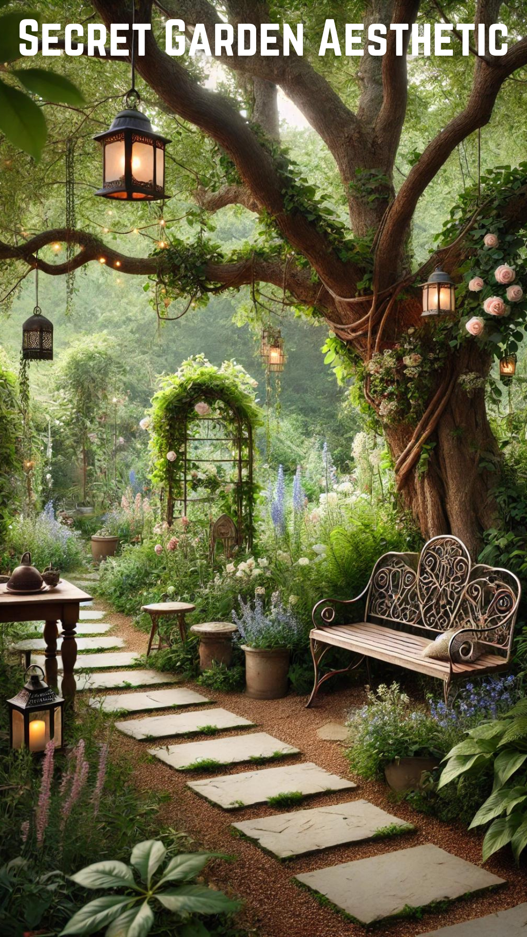 Entdecke das Geheimnis des Secret Garden Aesthetic Entdecke das Geheimnis des Secret Garden Aesthetic