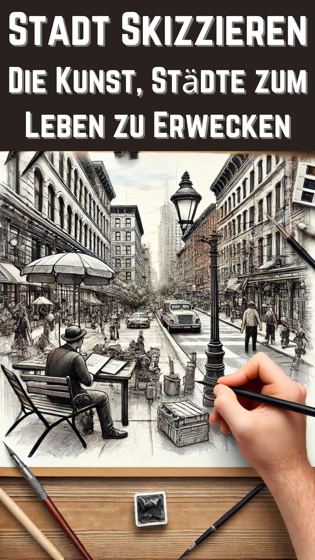Stadt Skizzieren: Die Kunst, Städte zum Leben zu Erwecken Stadt Skizzieren: Die Kunst, Städte zum Leben zu Erwecken