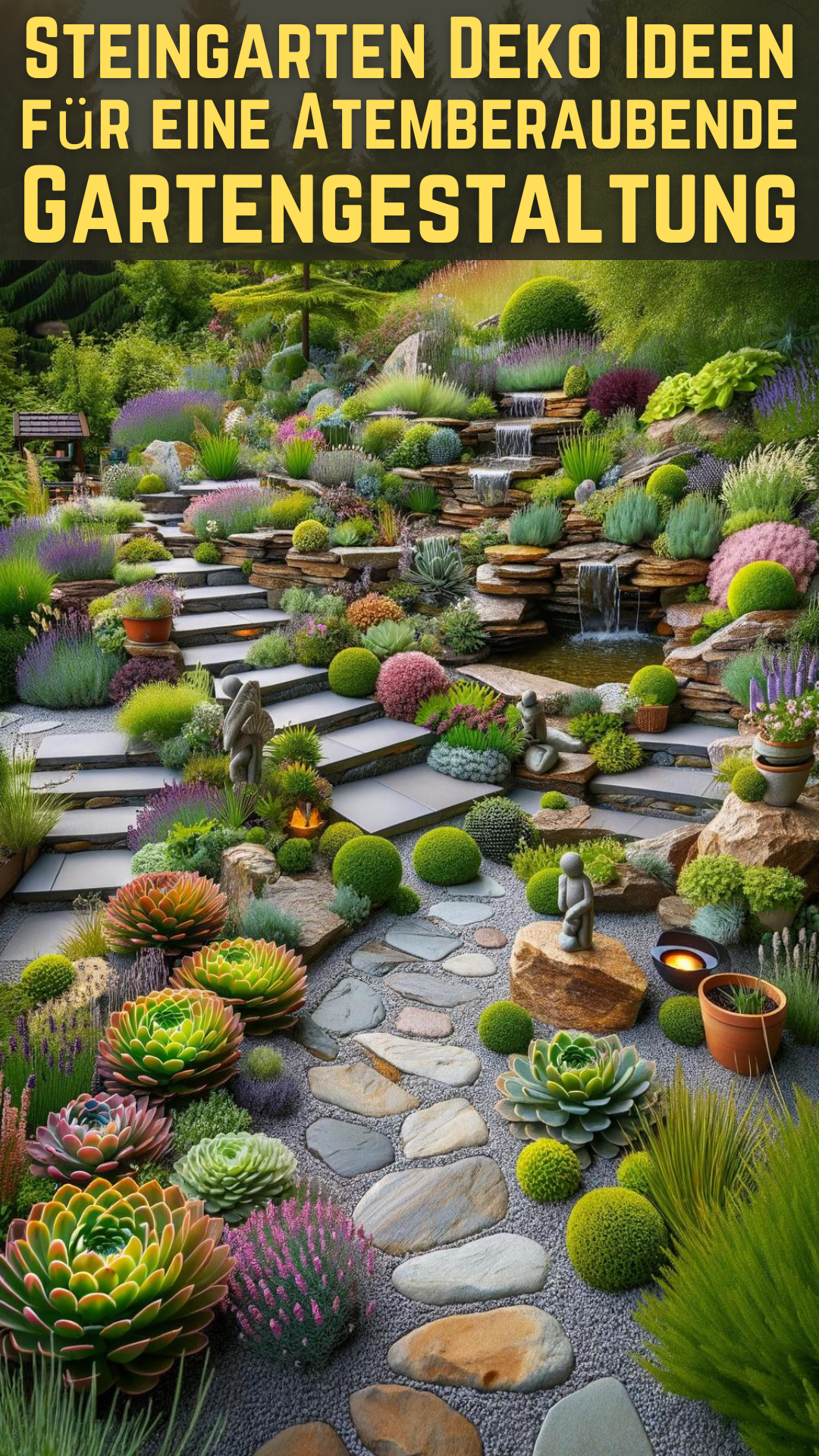 Steingarten Deko Ideen für eine Atemberaubende Gartengestaltung