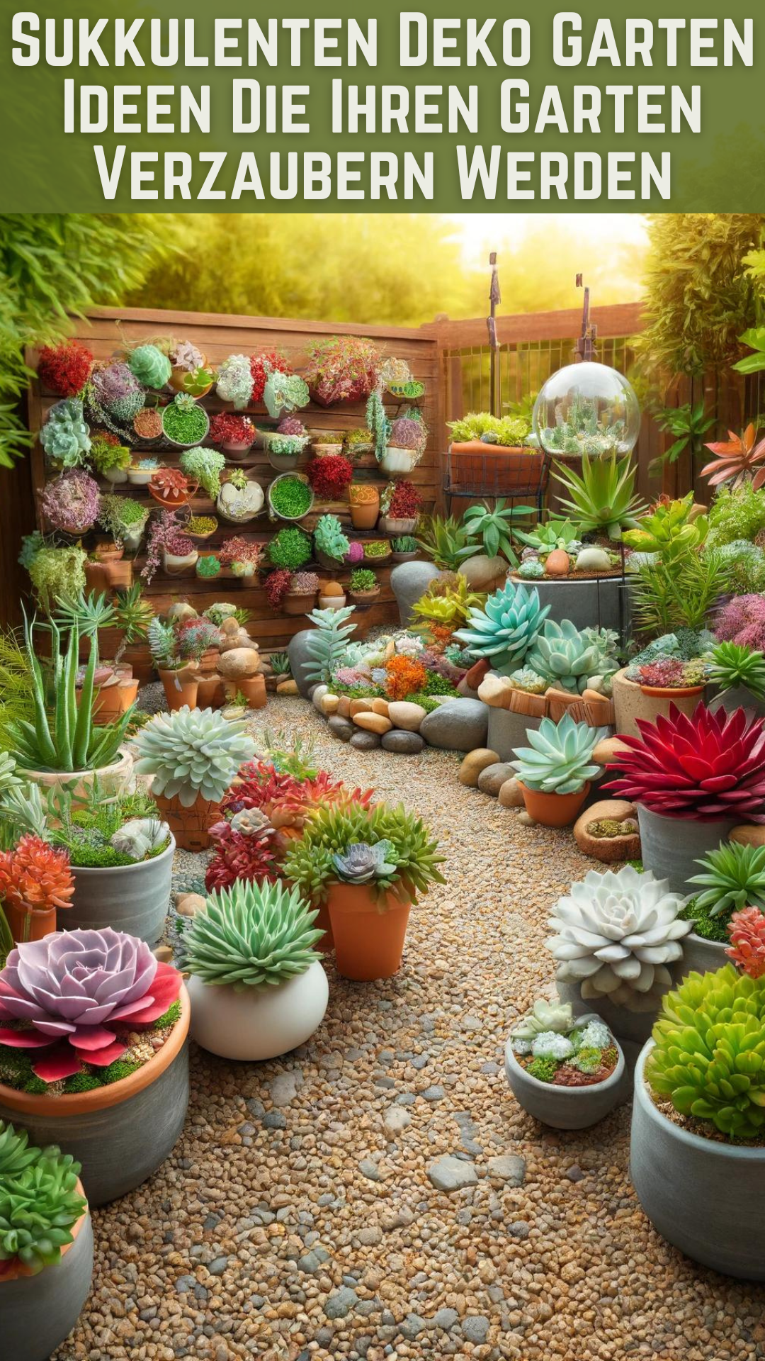 Sukkulenten Deko Garten Ideen Die Ihren Garten Verzaubern Werden