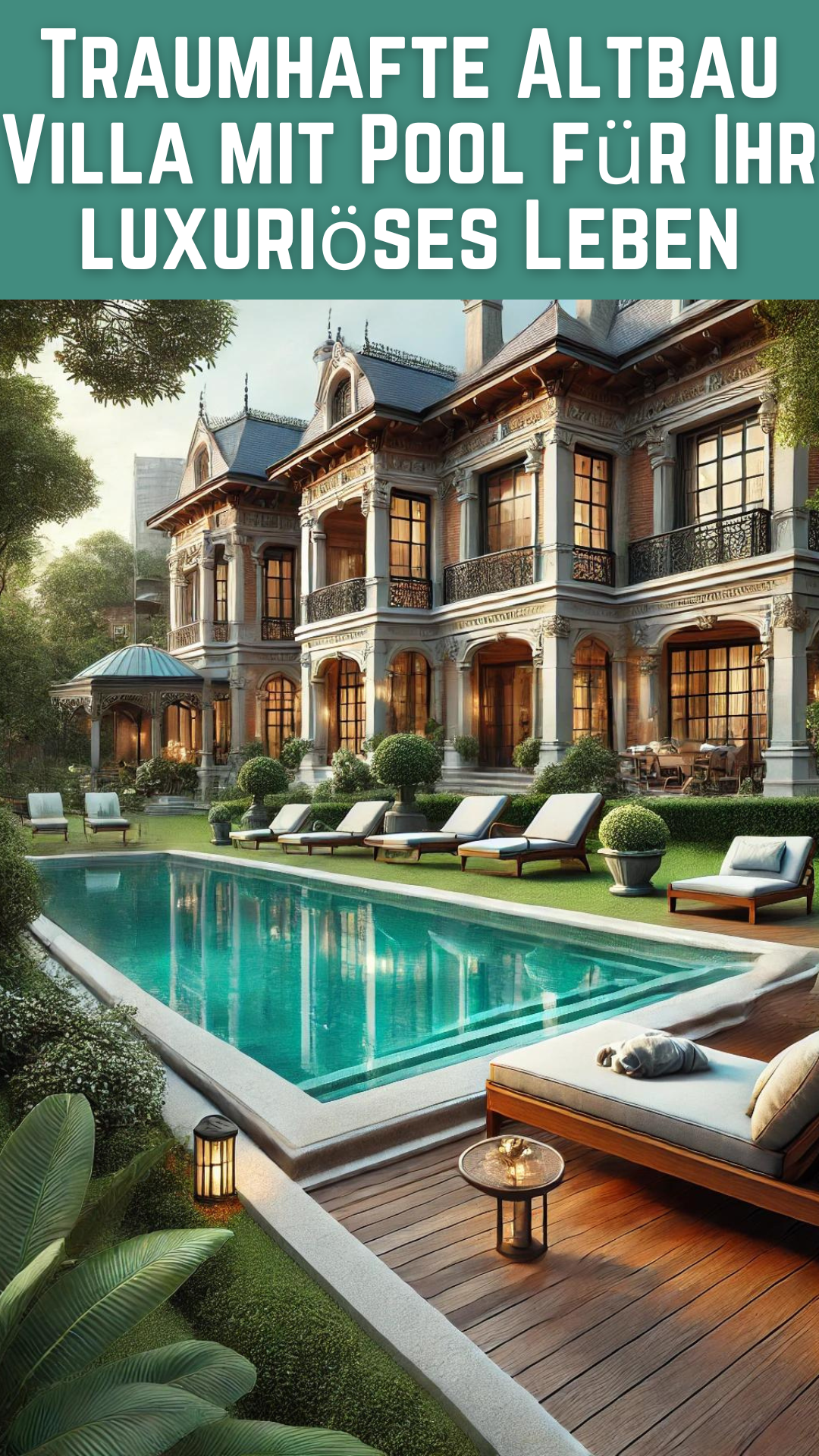 Traumhafte Altbau Villa mit Pool für Ihr luxuriöses Leben Traumhafte Altbau Villa mit Pool für Ihr luxuriöses Leben