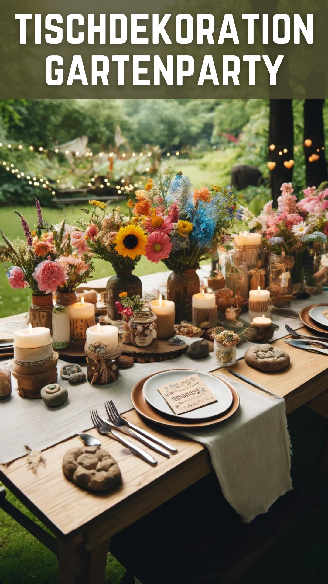 Kreative Tischdekoration für die perfekte Gartenparty die du lieben wirst Kreative Tischdekoration für die perfekte Gartenparty die du lieben wirst