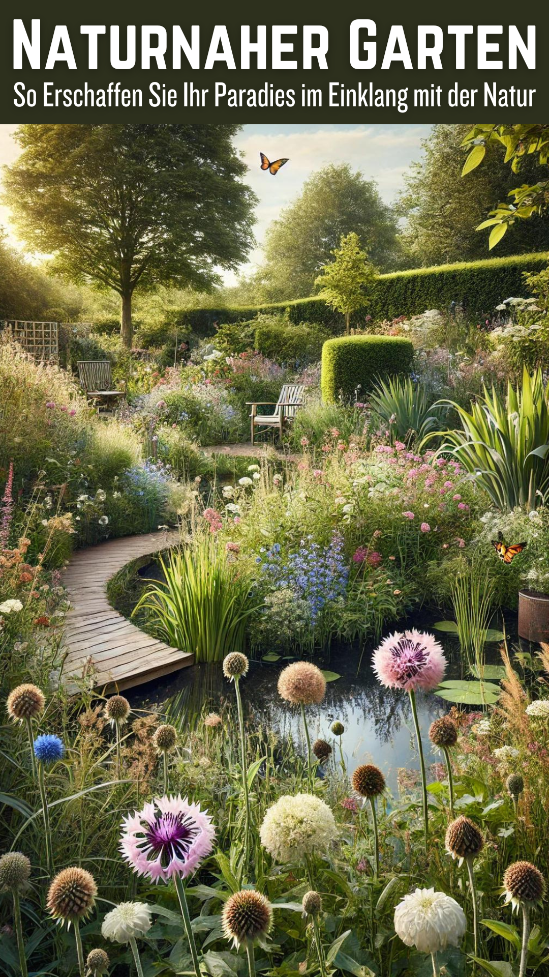 Naturnaher Garten: So Erschaffen Sie Ihr Paradies im Einklang mit der Natur
