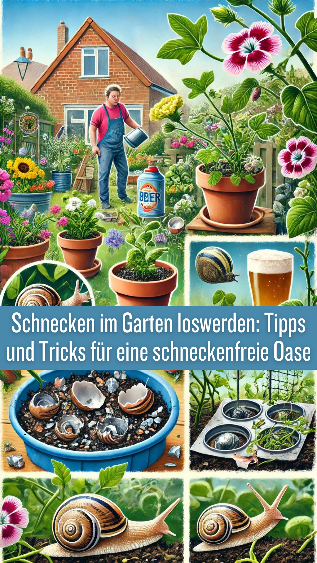 Schnecken im Garten loswerden: Tipps und Tricks für eine schneckenfreie Oase Schnecken im Garten loswerden: Tipps und Tricks für eine schneckenfreie Oase