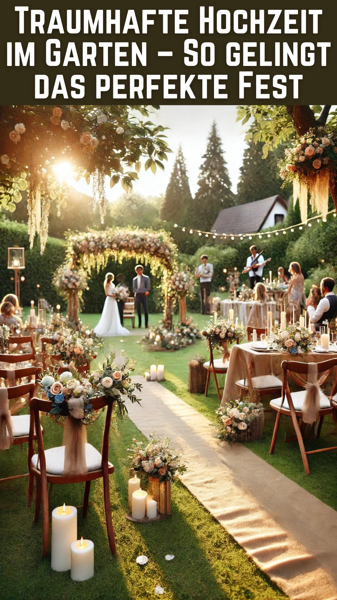 Traumhafte Hochzeit im Garten – So gelingt das perfekte Fest Traumhafte Hochzeit im Garten – So gelingt das perfekte Fest