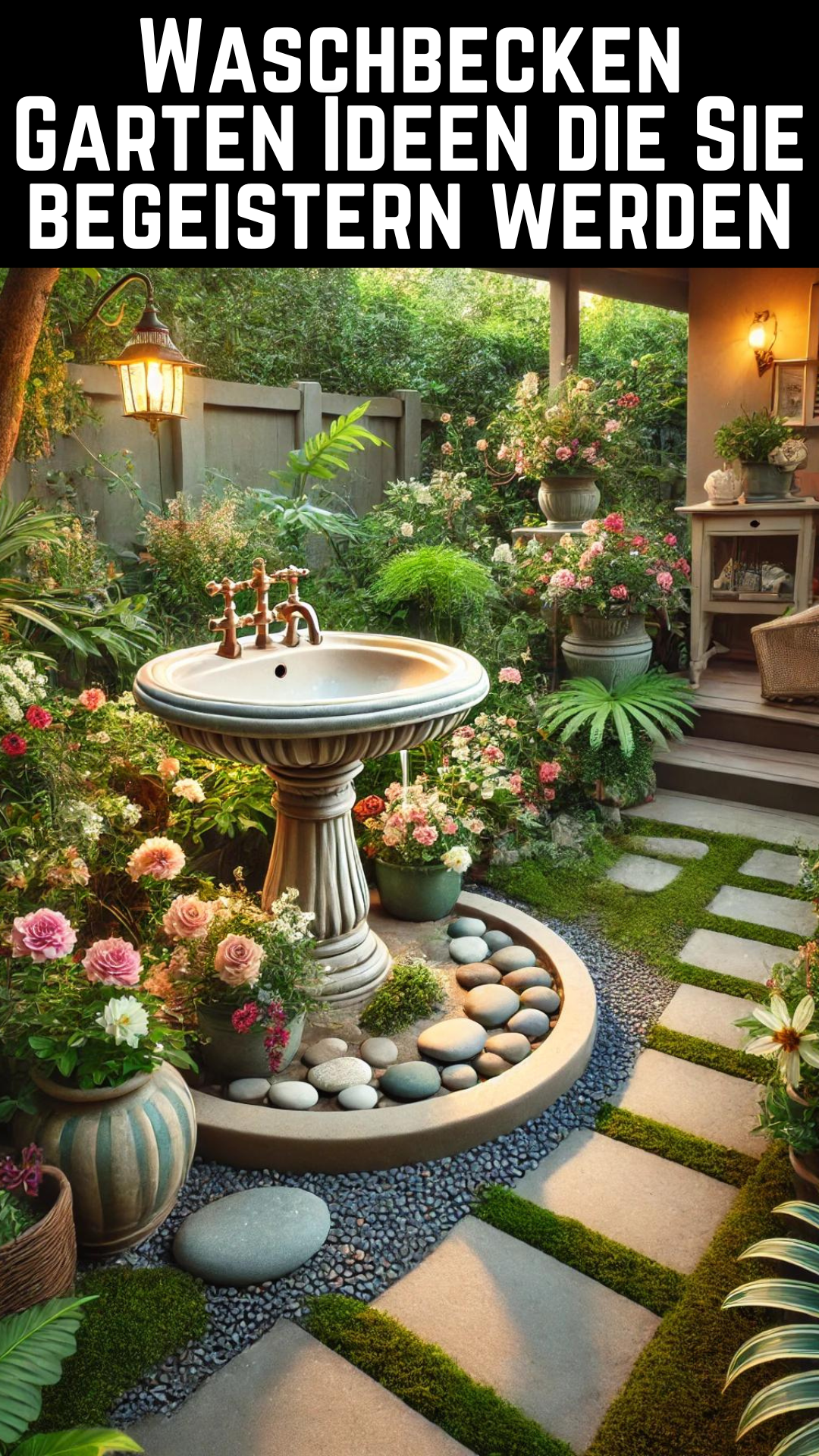 Waschbecken Garten Ideen die Sie begeistern werden