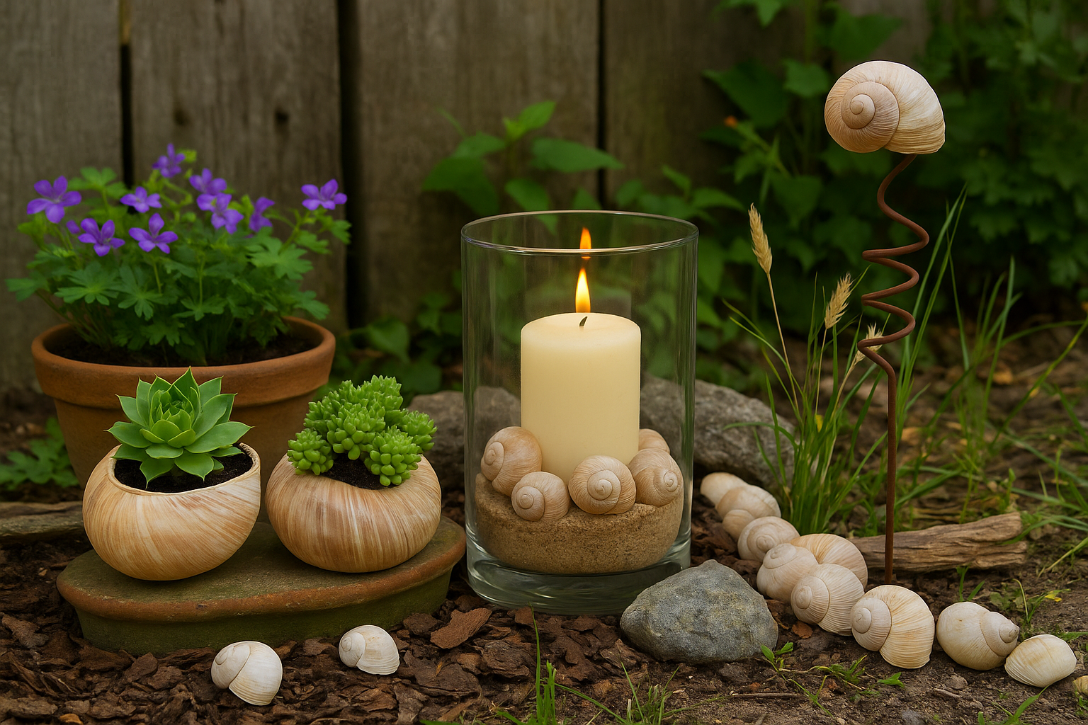 Du wirst nicht glauben, was du mit Schneckenhäusern im Garten machen kannst Du wirst nicht glauben, was du mit Schneckenhäusern im Garten machen kannst