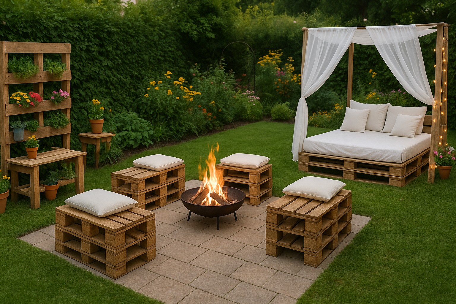 Geniale Europaletten Ideen Garten die du sofort ausprobieren willst Geniale Europaletten Ideen Garten die du sofort ausprobieren willst