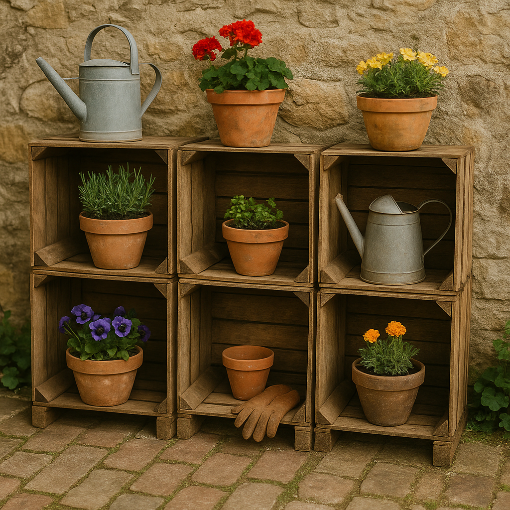 Rustikaler Garten Deko selber machen Ideen die deinen Garten zum Hingucker machen