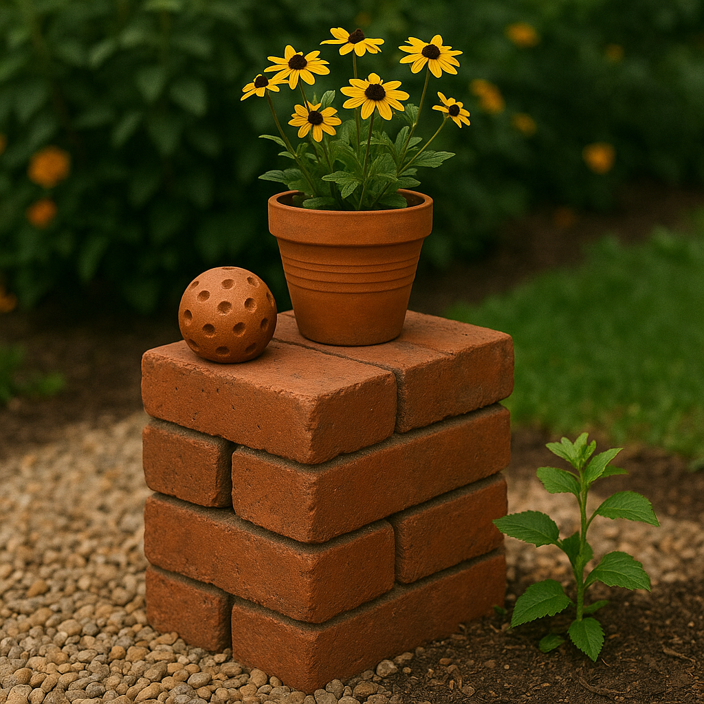 Geniale Ziegelsteine Ideen für Gartengestaltung die du lieben wirst