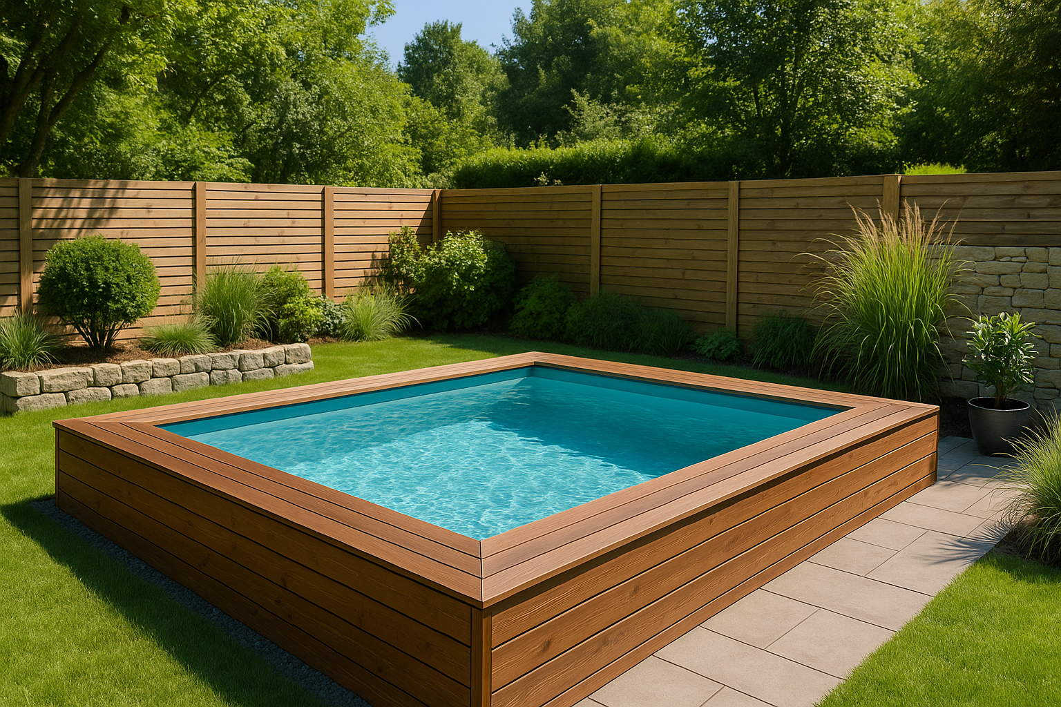 Pool im Garten kreativ verkleiden für kleines Budget so machst du aus einem einfachen Becken ein echtes Highlight 🌟 Pool im Garten kreativ verkleiden für kleines Budget so machst du aus einem einfachen Becken ein echtes Highlight 🌟