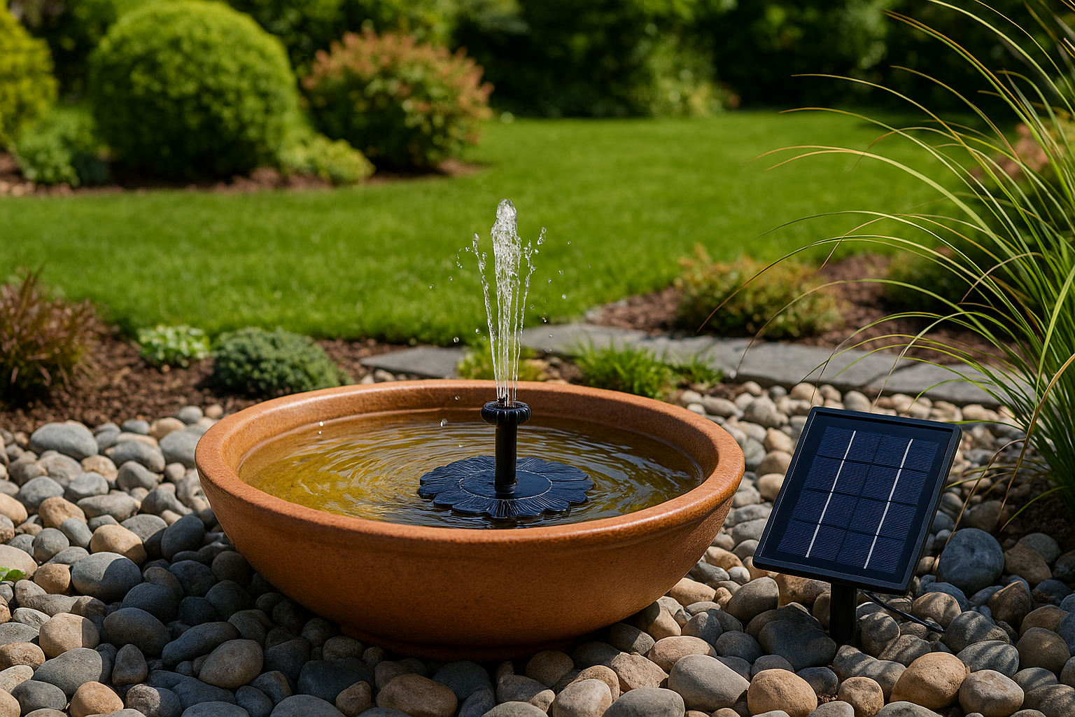 Diese Wasserspiele Garten Solar mit Pumpe machen deinen Außenbereich zum kleinen Paradies Diese Wasserspiele Garten Solar mit Pumpe machen deinen Außenbereich zum kleinen Paradies