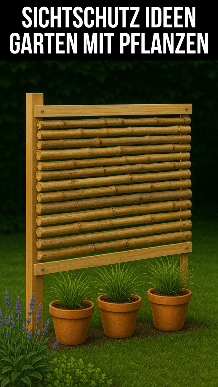 Sichtschutz Ideen Garten Mit Pflanzen