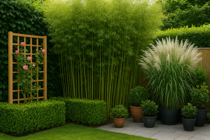 Unglaubliche Sichtschutz Ideen Garten mit Pflanzen die deinen Außenbereich komplett verändern